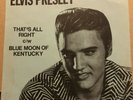 Elvis Presley 45 & boot pic sleeve 47-6380 That's All Right RARE