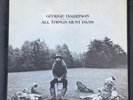 George Harrison All Things Must Pass Vinyl Record Set Cleaned With Poster