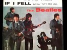 THE BEATLES (45 RPM - ITALY)  QMSP 16365 - AND I LOVE HER  (RARE FIRST EDITION)