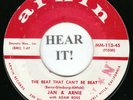 Jan & Arnie 45 (Arwin 113) The Beat That Can't Be Beat /I Love Linda   VG+