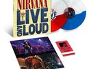 Nirvana Live And Loud Ltd Edition  RED / BLUE / CLEAR Coloured Vinyl 2x LP New