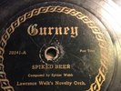 78rpm; LAWRENCE WELK; Spiked Beer & Shanghai Honeymoon  (Unlisted) Gurney-20341
