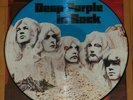 RARE Deep Purple Pic Disc Lp In Rock (Harvest, EJ26 0343 0) VG+ Poster 1985 UK