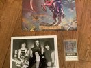 Grim Reaper See You In Hell W/ Pass & Promo Photo US Original 12” 1984 NWOBHM