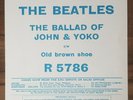 The Beatles - The Ballad of John & Yoko - Rush  Rush  Rush  EMI Flyer