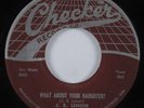 R&B Rocker 45 J.B. LENOIR What About Your Daughter? CHECKER HEAR