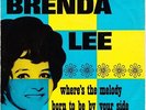 BRENDA LEE Where’s the melody Born to be by your side 1967 Dutch P/S Northern