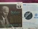 SXL2222 BRAHMS PIANO RECITAL BACKHAUS excellent condition