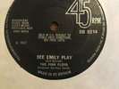 The Pink Floyd. See Emily Play. 1st Pressing 7” Vg+