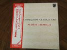 3 LP Philips Japan Bach sonatas partitas  Grumiaux NM