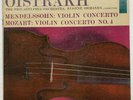 David Oistrakh Mendelssohn / Mozart  .... 6-Eye Columbia ML5085 RARE US NM- LP
