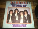The Ramones . Rare French 7” Blitkrieg Bop Punk