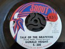 DONALD HEIGHT - TALK OF THE GRAPEVINE - SHOUT - S-200 - NORTHERN