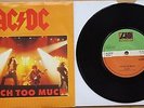MINT  AC/DC TOUCH TOO MUCH / LIVE WIRE + SHOT DOWN IN FLAMES LIVE 7