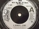 CHER A Woman’s Story VINYL SINGLE Original 1976 UK PHIL SPECTOR  Production PSI