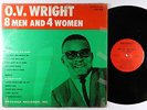 O.V. Wright - 8 Men and 4 Women LP - Backbeat VG+ Shrink