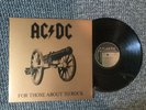 AC/DC Lp For Those About To Rock V G