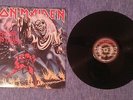 LP acetato vinyl record IRON MAIDEN The number of the beast
