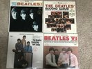 The Beatles LP Record Lot: Meet The Beatles, Second Album Yesterday And Today VI