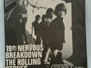 Rolling Stones London 9823 19TH NERVOUS BREAKDOWN (GREAT R&R 45/PS) PLAYS VG++