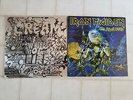 IRON MAIDEN Life After Death CREAM Wheels of fire LP vinyl records lot