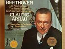 BEETHOVEN*Piano Concertos*Claudio Arrau Orig Vintage Philips Holland Box DG-4LP
