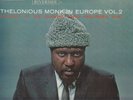 THELONIOUS MONK IN EUROPE Vol.2 Dutch/FRENCH orig LP RIVERSIDE MONO Biem 1962