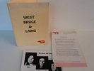 WEST, BRUCE & LAING orig 1973 press kit Why Dontcha FOLDER w/ photo & bio PROG