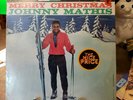 JOHNNY MATHIS MERRY CHRISTMAS ORIGINAL SEALED LP COLUMBIA CS 8021