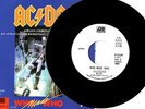 AC/DC - WHO MADE WHO / GUNS FOR HIRE (LIVE)- VERY RARE  JAPAN PROMO 45' Vinyl PS