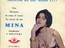 VINILE EP - MINA FESTIVAL DE SAN REMO 1959 - FRANCIA -  ITALDISC