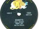 JIMMY DEE & the Offbeats Rock'n Roll/Rockabilly 78 RPM Record. Henrietta