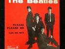 THE BEATLES (45 RPM - ITALY)  QMSP 16346 - PLEASE PLEASE ME (TOP-RARE  6° COVER)