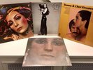 Vintage Cher 4-Record Vinyl LP Lot: Foxy 1972, Dark Lady 1974, Stars 1975, Sonny