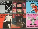 BLACK FLAG - 5 LP´s / HENRY ROLLINS -1 LP