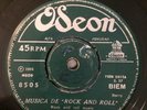 THE BEATLES-CHILE RARE ORIGINAL SINGLE ODEON 1965 ROCK N ROLL MUSIC 45 RPM 7