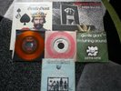 GENTLE GIANT BUNDLE L.P.s / PROMOTION SINGLES / ORANGE VINYL / MONO / FREE HAND