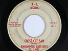 Blues 45 - Binghampton Blues Boys - Cross Cut Saw - X-L - mp3 - rare