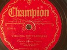 Champion 15790 Red Fox Chasers VIRGINIA BOOTLEGGERS  78 rpm Country 1929 E-