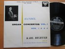 SXL 2115 WBG Handel Organ Concertos Vol. 1 Karl Richter NEAR MINT Decca ED2 WBg