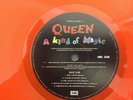 QUEEN A Kind Of Magic Rare New Zealand 1986 Orange Translucent Vinyl LP Album