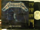 METALLICA Ride The Lightning **US issue 1984 Elektra  w/ inner White-Label PROMO