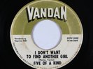 Garage 45 - Five Of A Kind - I Don't Want To Find Another Girl - Vandan - mp3