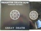 BRIGHTER DEATH NOW: Great Death – LP + Booklet - SWE 1990 COLD MEAT Industrial
