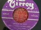 MANITO JOHNSON y COMBO ANTILLANO - Apaga la luz / Figurina - GUARACHA PANAMA 45