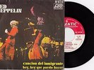 LED ZEPPELIN IMMIGRANT SONG ERROR PRESS 1970 RECORD SPAIN 7