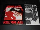METALLICA Kill 'Em All 1988 DMM MASTERDISK US LP Elektra 60766-1