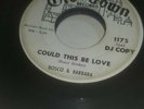 ROSCO & BARBARA Could This Be Love 45 OLD TOWN northern soul VG+ promo DJ COPY