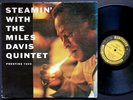MILES DAVIS Steamin' LP PRESTIGE PRLP 7200 RVG DG MONO John Coltrane Red Garland