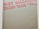 Rory Gallagher - Irish Tour '74 Double LP (1974, Polydor) VG/VG+